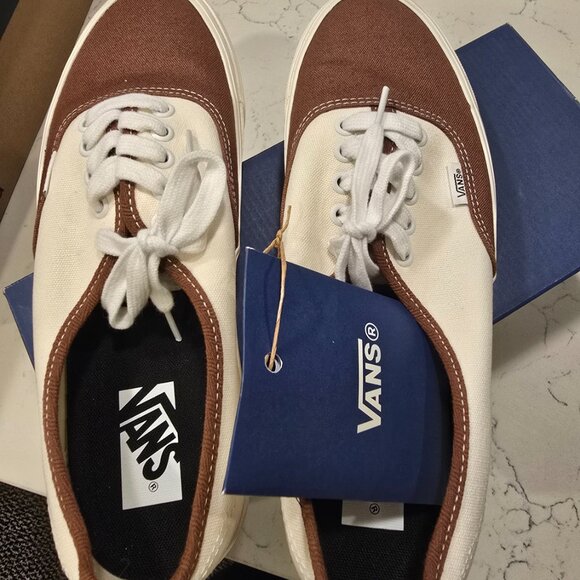 VANS Premium Authentic 44 Coffee Brown - VN000CQACFF Mens Size 11 Shoes NEW - Picture 7 of 9